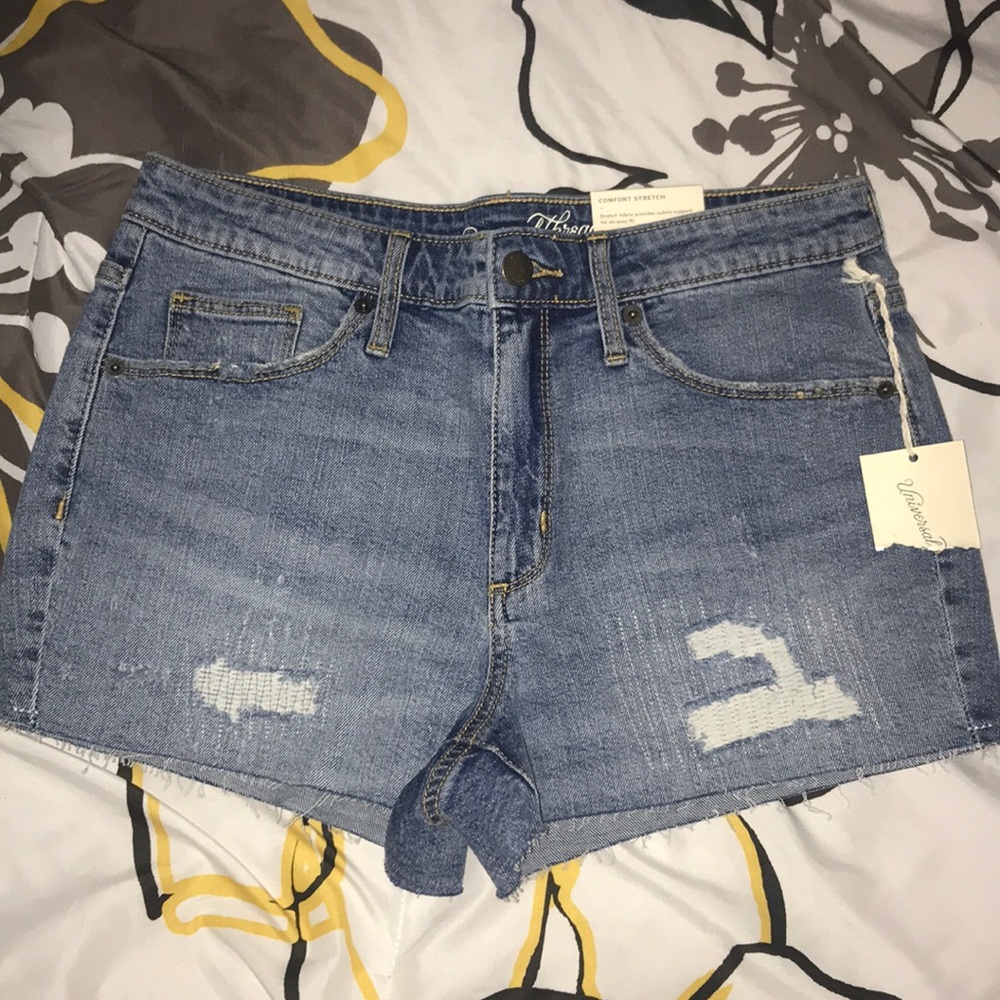 high rise short shorts